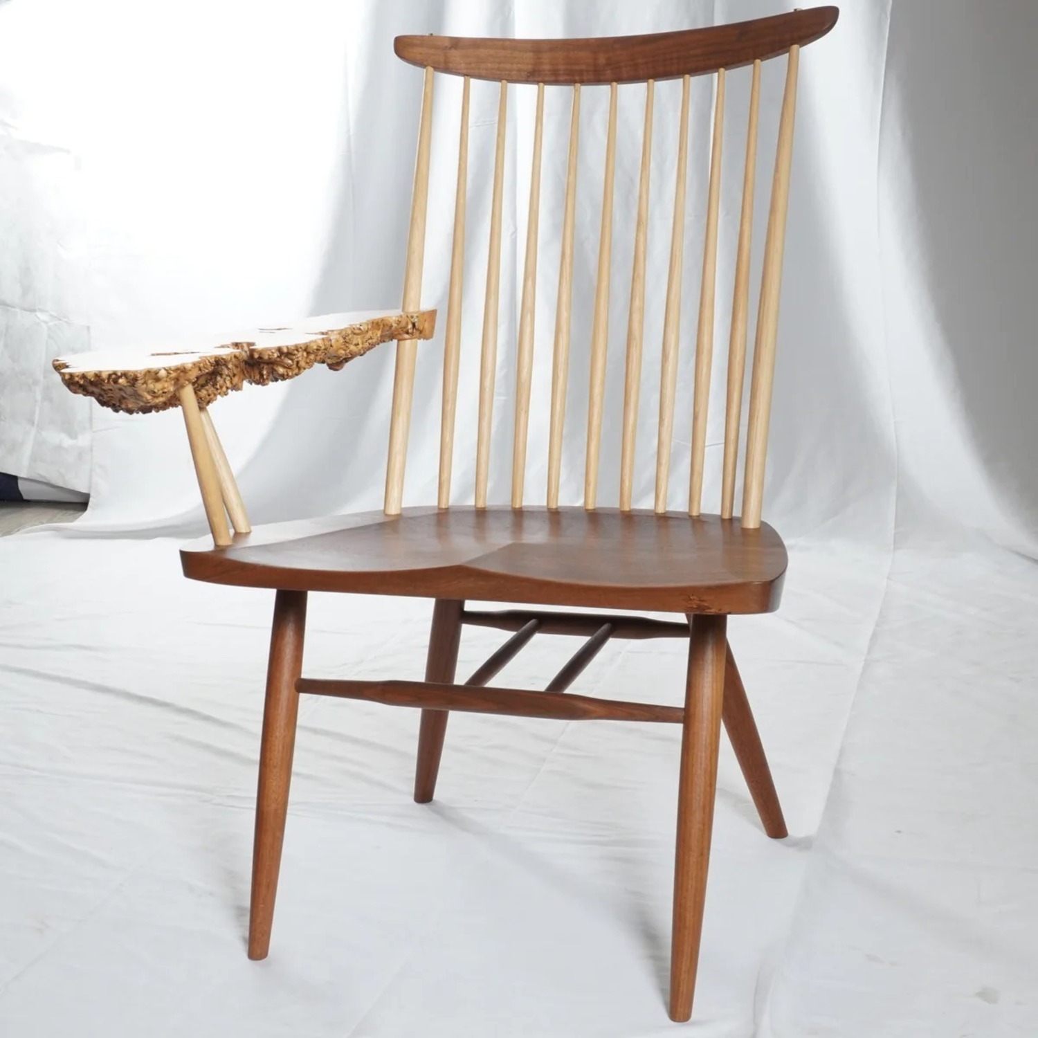 Rare George & Mira Nakashima Arm Chair - image-5