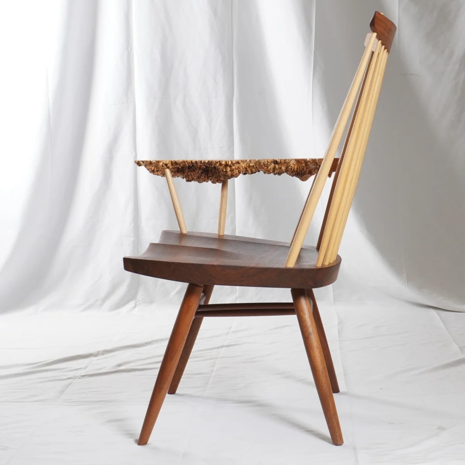 Rare George & Mira Nakashima Arm Chair - image-8