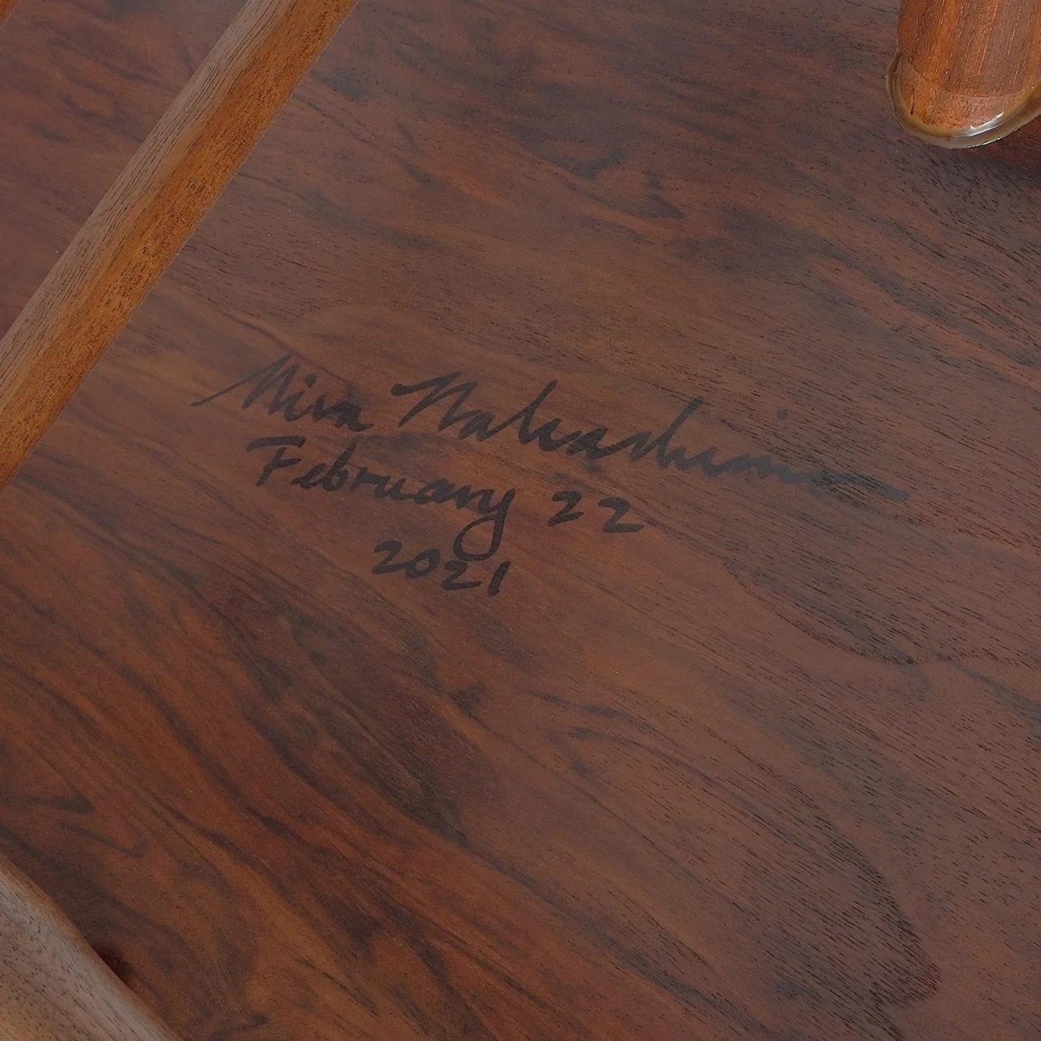 Rare George & Mira Nakashima Arm Chair - image-2