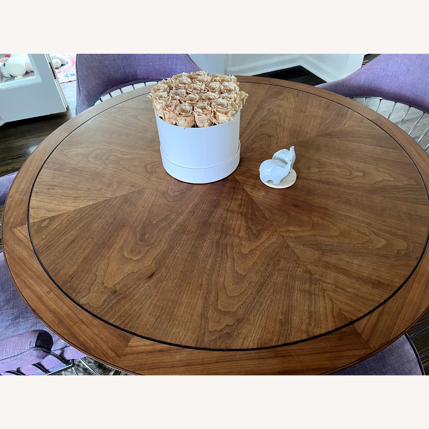 Mid Century Chairs and Dining Table Set - image-5
