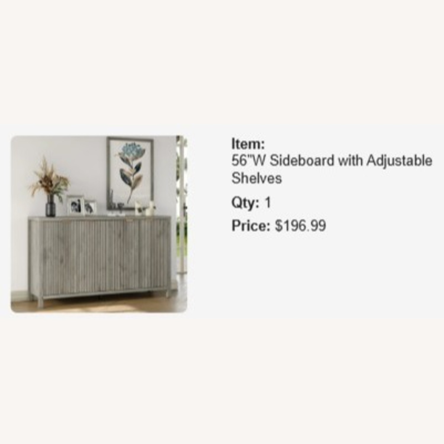 Bed Bath & Beyond Sideboard - image-4