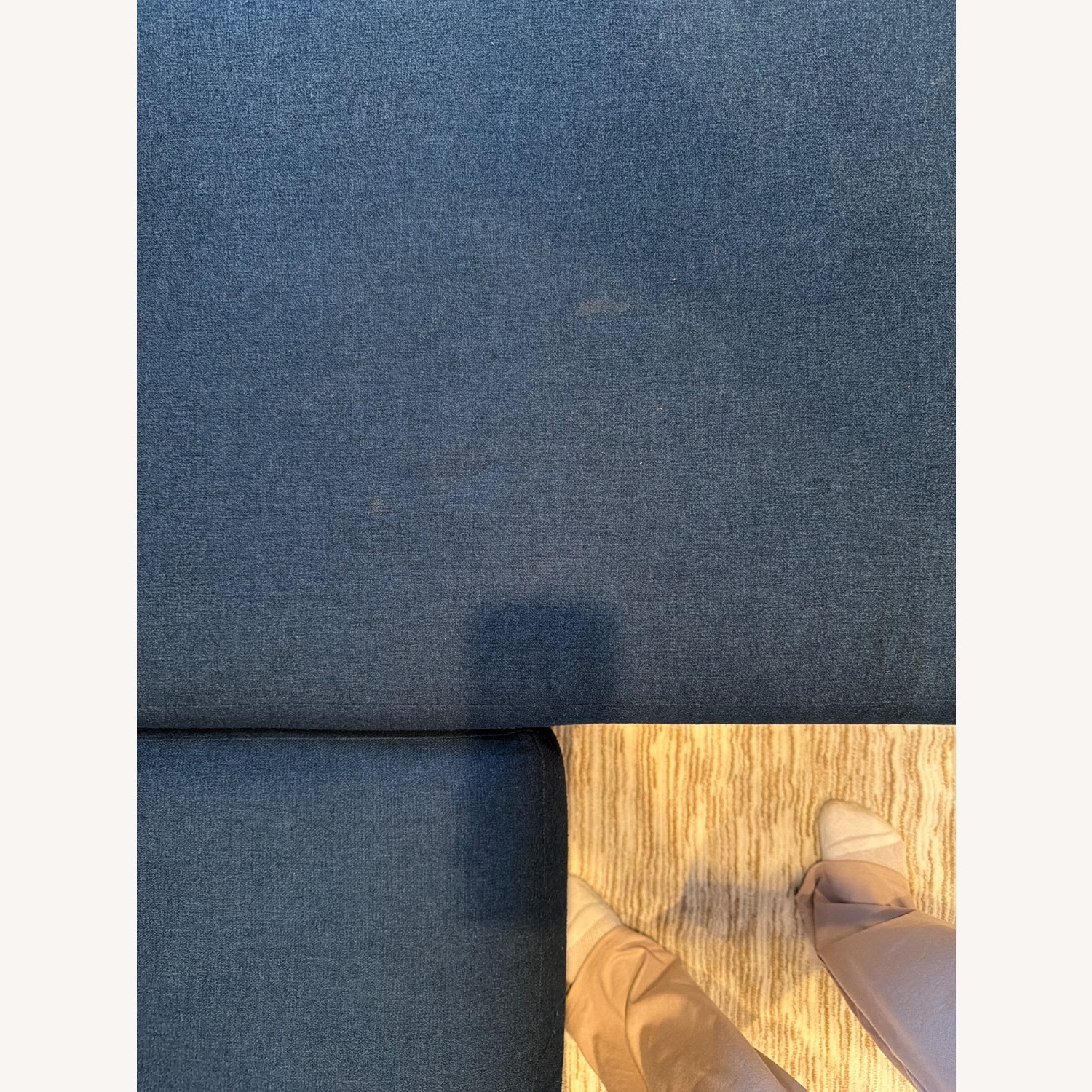 Joybird Hopson Blue Fabric 2 Piece Sectional - image-4