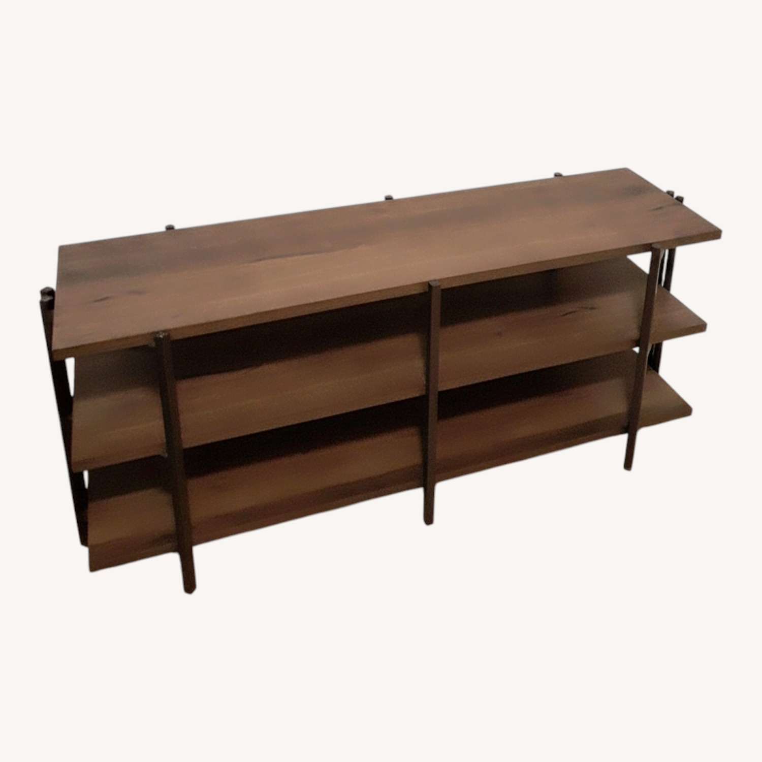 P.C. Richard and Son Dark Brown Media Storage - image-0