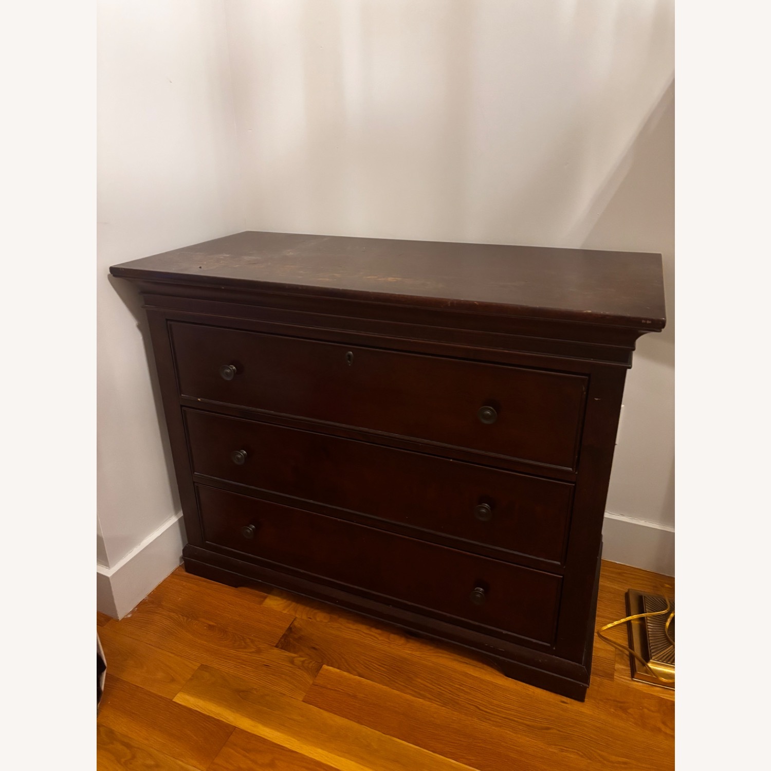 Restoration Hardware Teen Dark Brown Wood Dresser - image-3