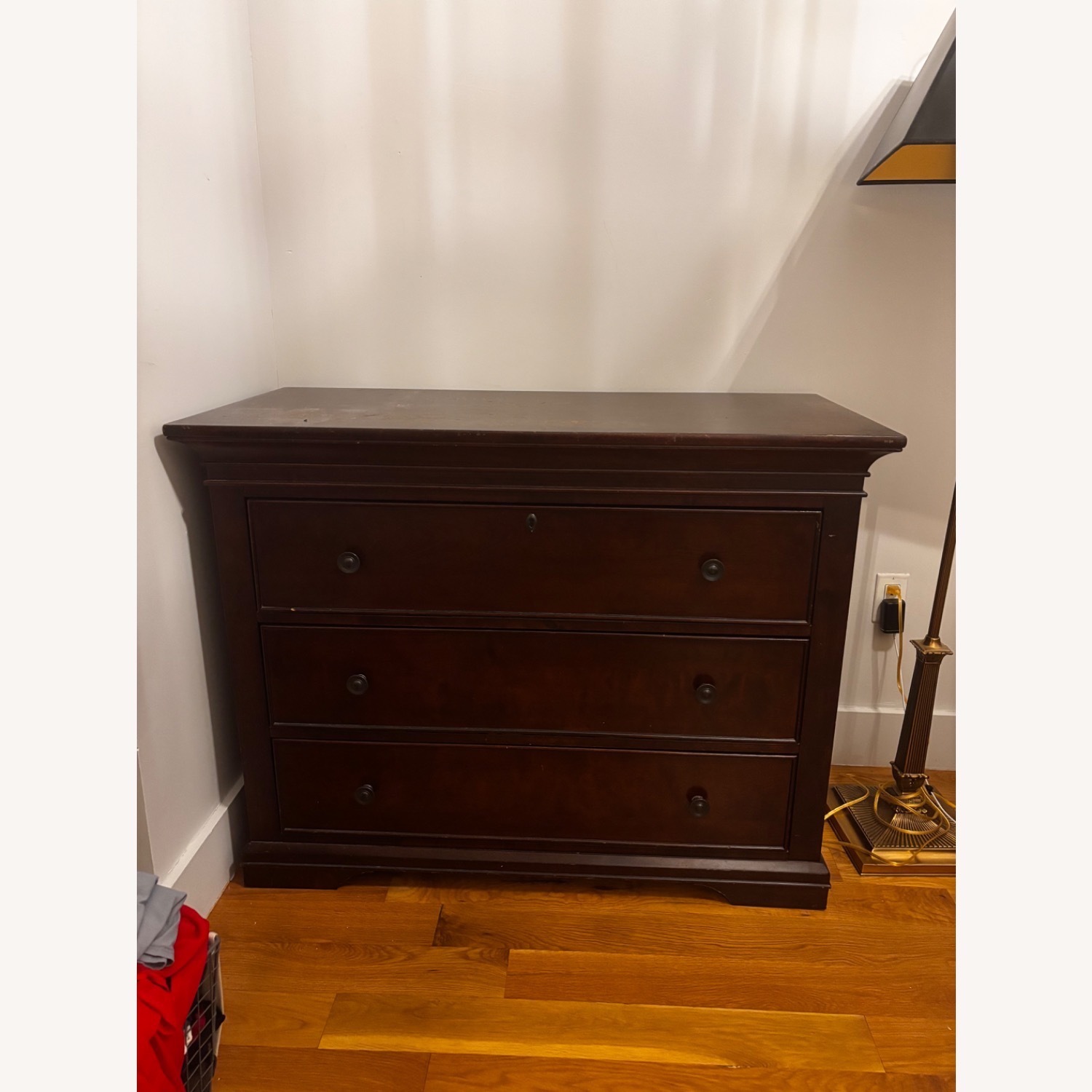 Restoration Hardware Teen Dark Brown Wood Dresser - image-1