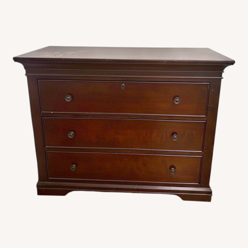 Used Restoration Hardware Teen Dark Brown Wood Dresser for sale on AptDeco
