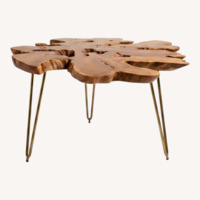 From The Source Wood Coffee Table