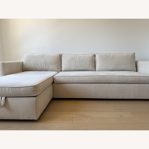 Used West Elm Harris Sleeper Sofa with storage for sale on AptDeco