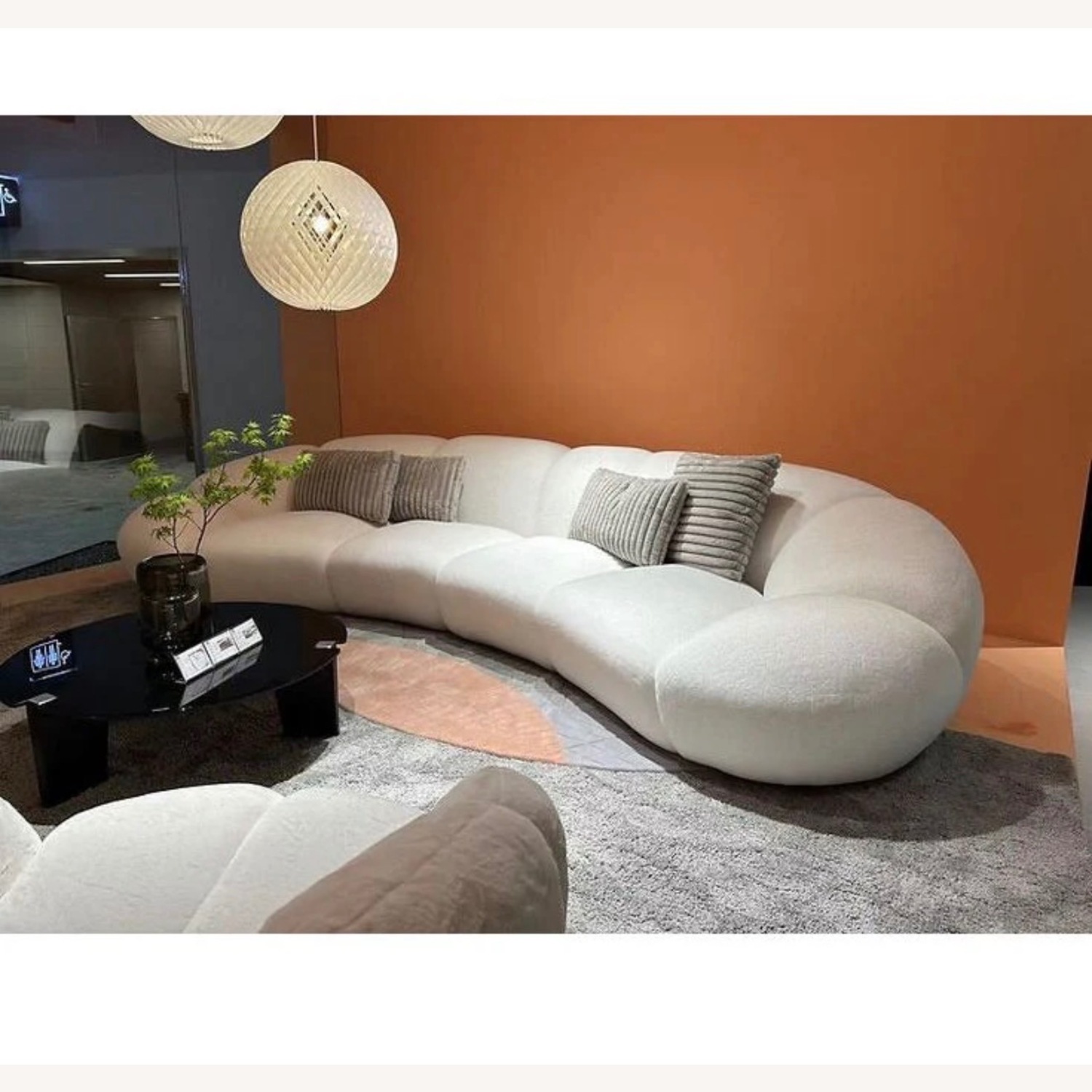 Big Cloud 141 Curved Sectional  - image-4