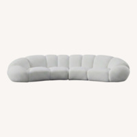 Big Cloud 141 Curved Sectional 