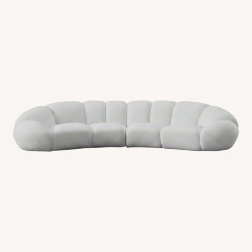 Used Big Cloud 141 Curved Sectional  for sale on AptDeco