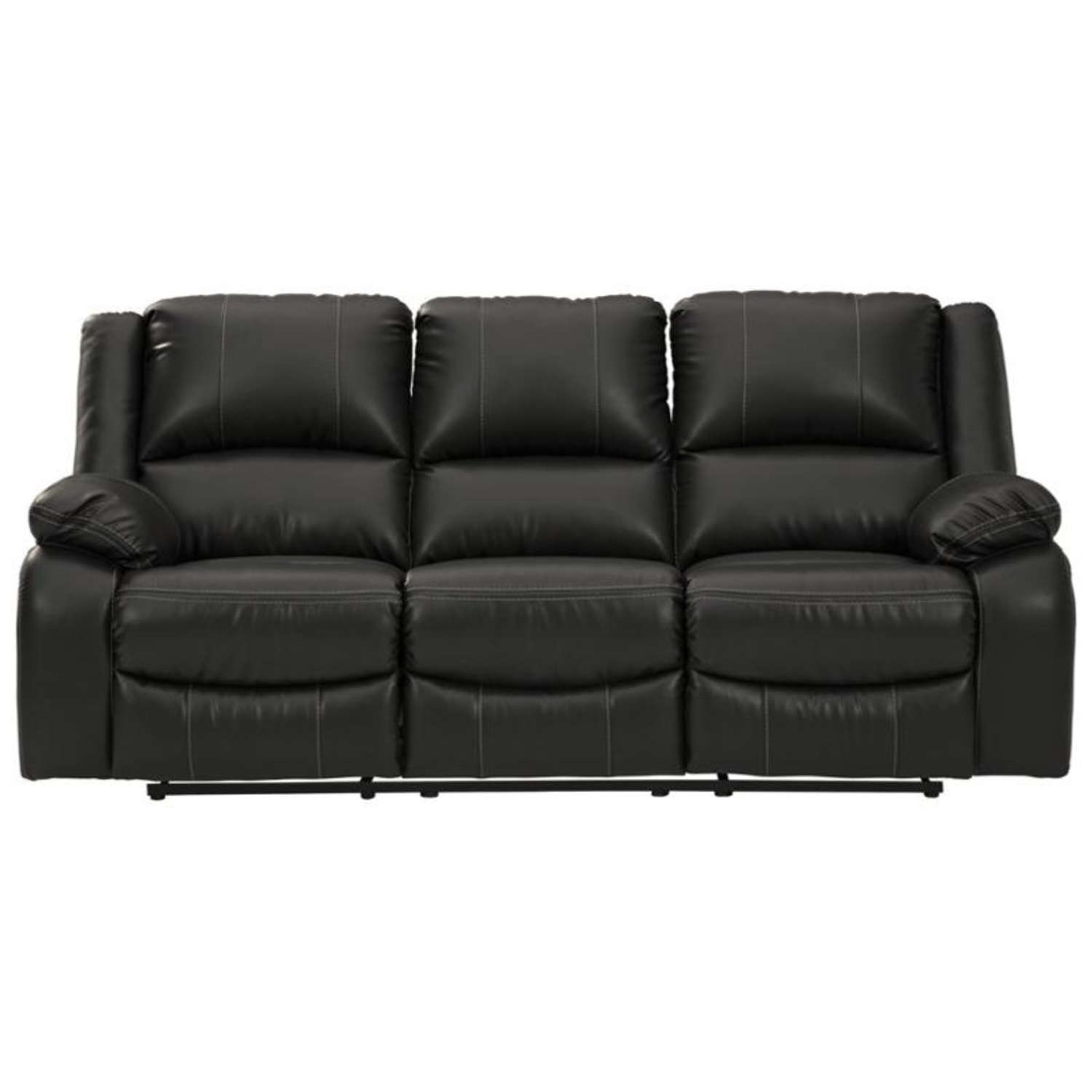 Ashley Furniture Black Reclining Couch - image-4