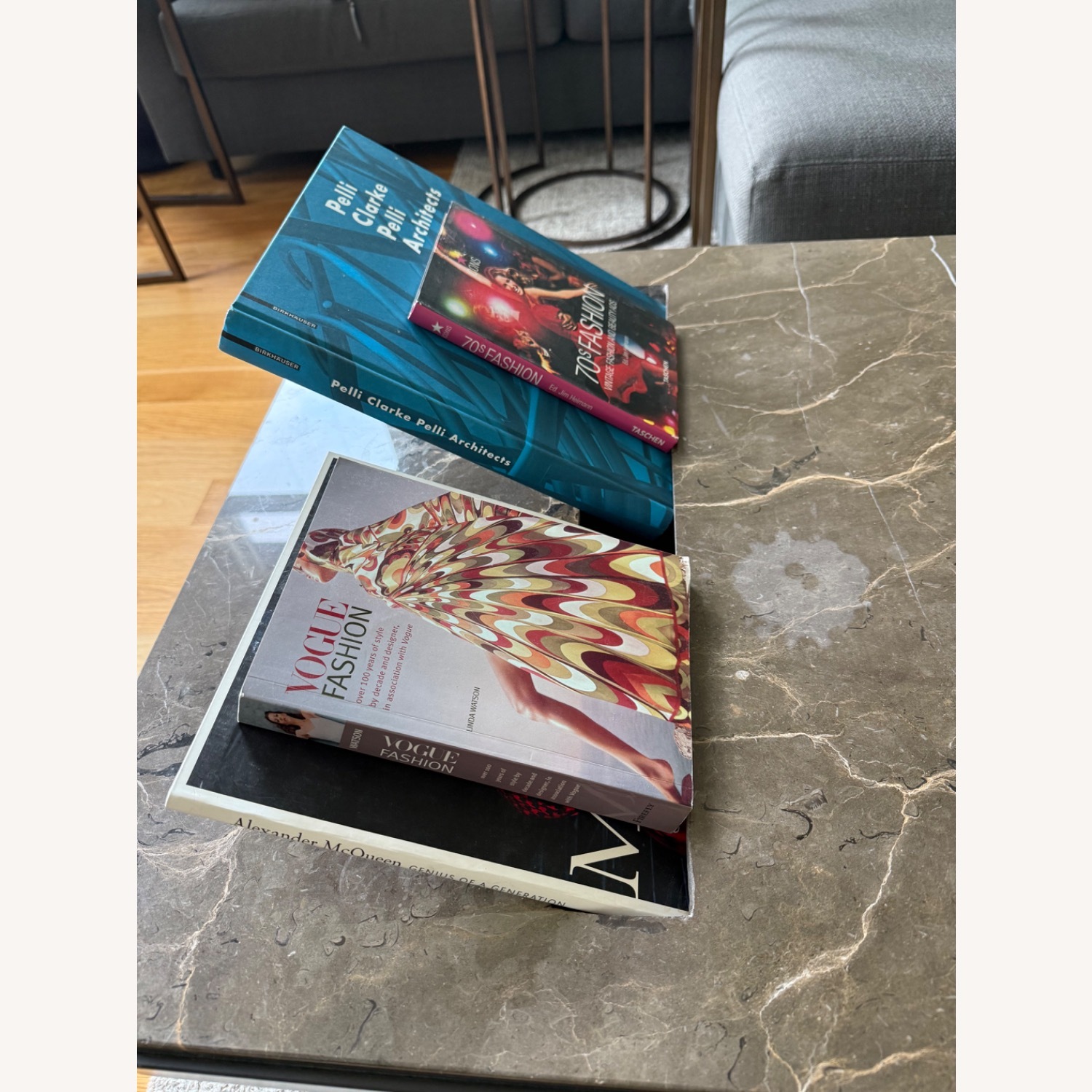 Custom Luxury Marble Coffee Table - image-5