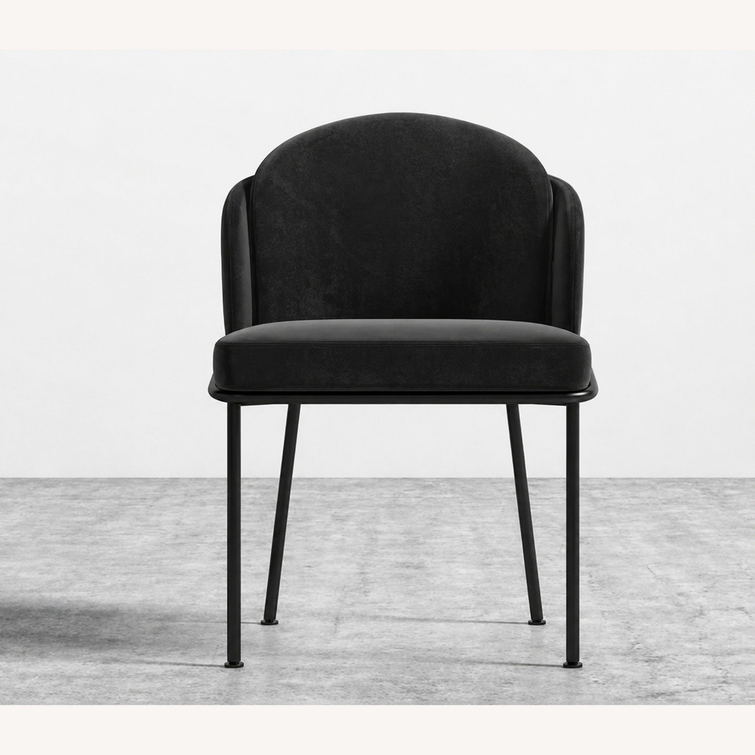 Rove Concepts Black Velvet Dining Chairs - image-4