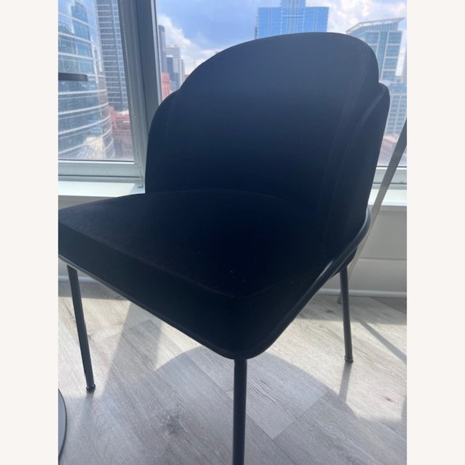 Rove Concepts Black Velvet Dining Chairs - image-3