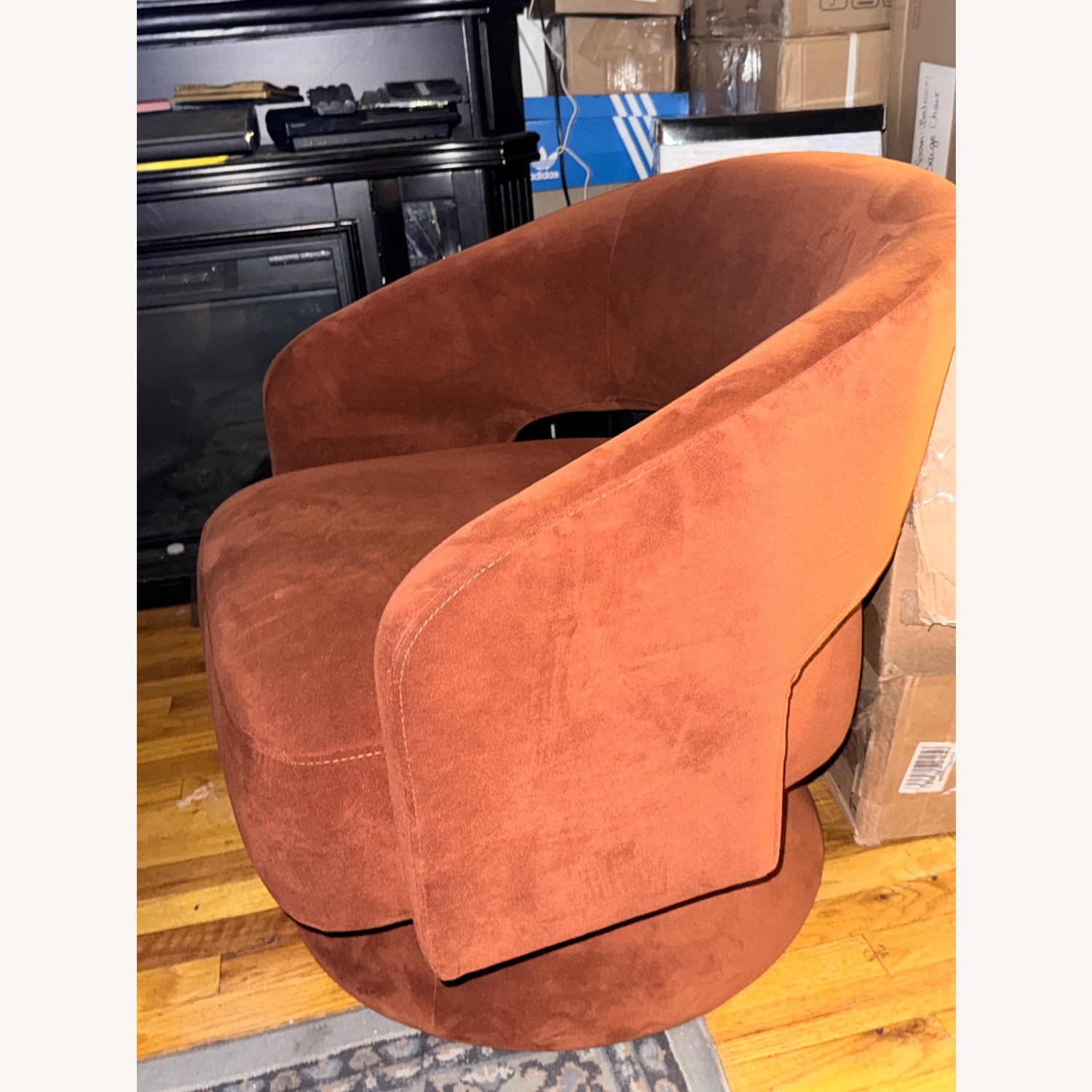AllModern Bhupendra Accent Swivel Chair - image-4