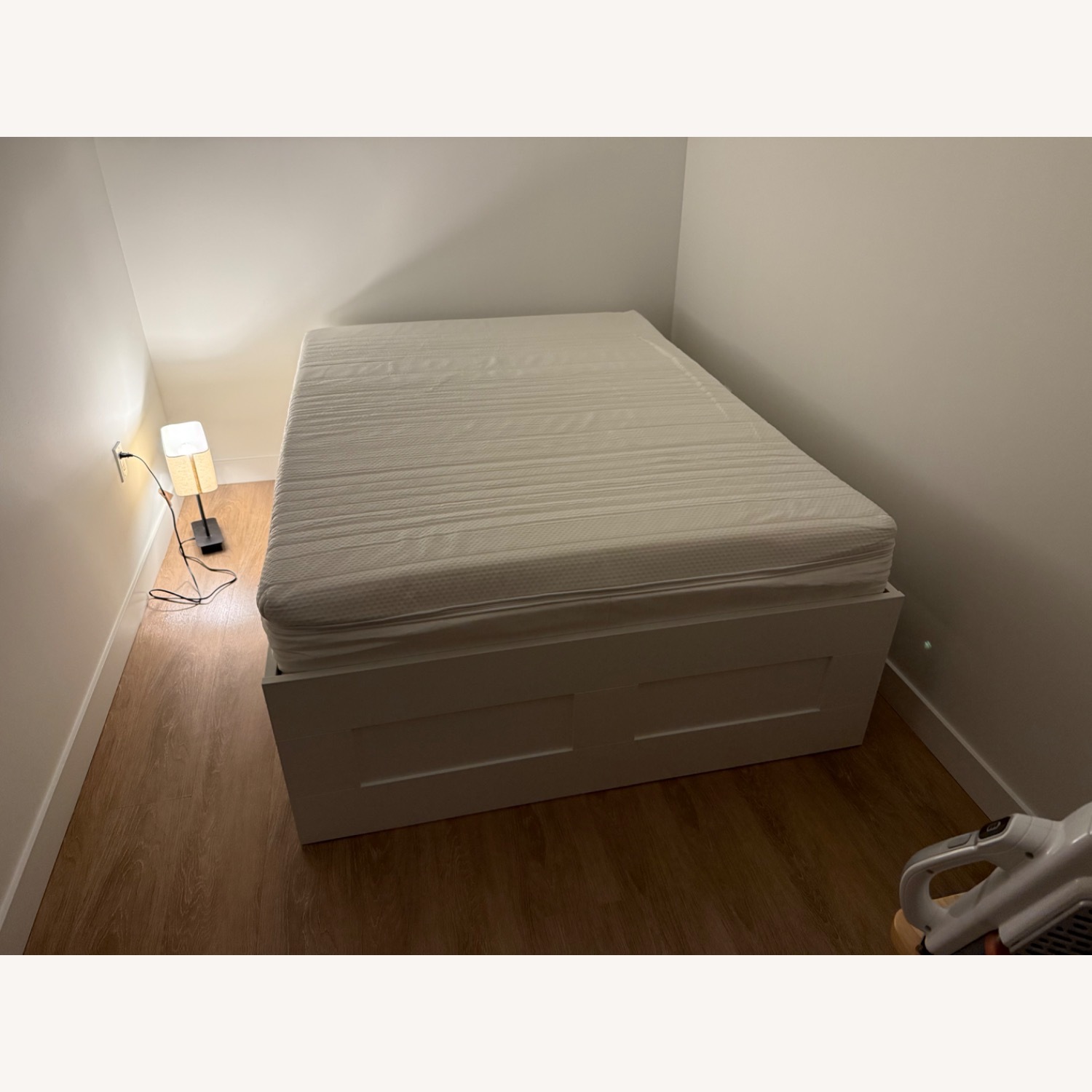 IKEA Brimnes White Full Bed - image-1