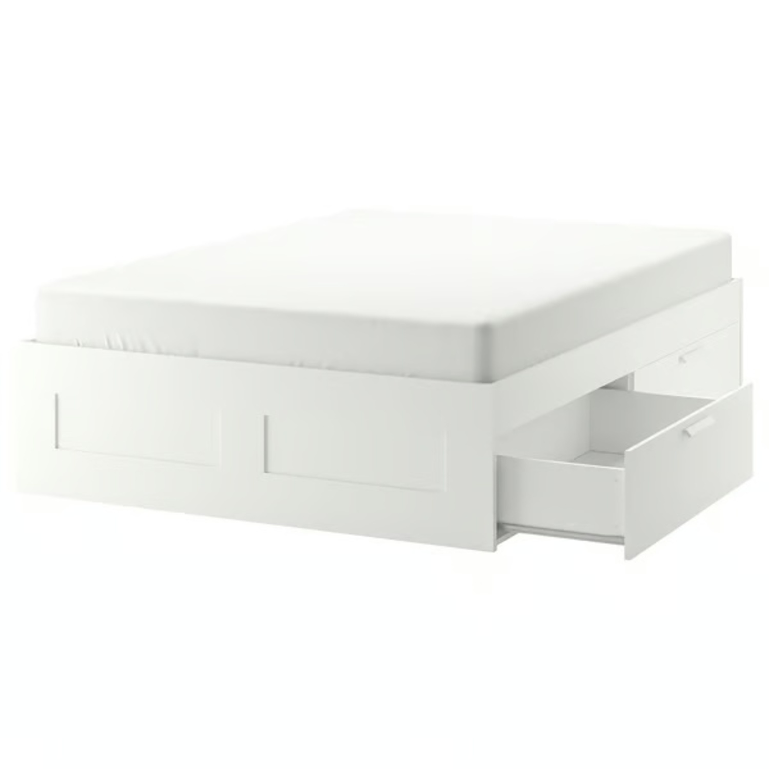 IKEA Brimnes White Full Bed - image-4