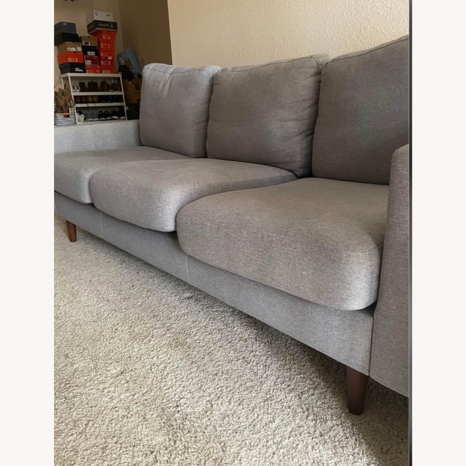 Busaurus Grey 3 Seater Couch - image-1