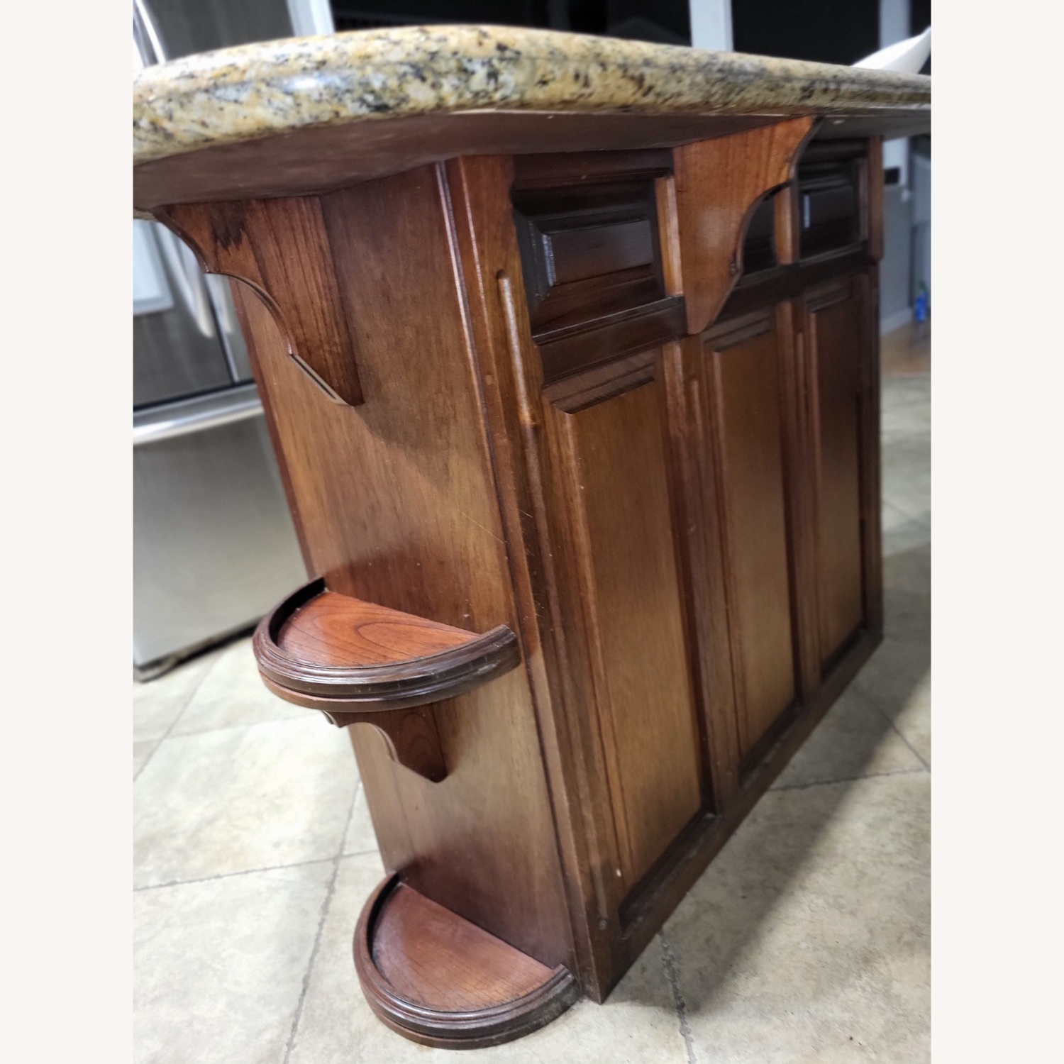 Taylor Made Custom Furniture Wood Kitchen Island - image-6