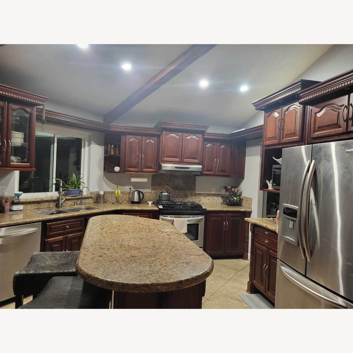 Taylor Made Custom Furniture Wood Kitchen Island - image-7