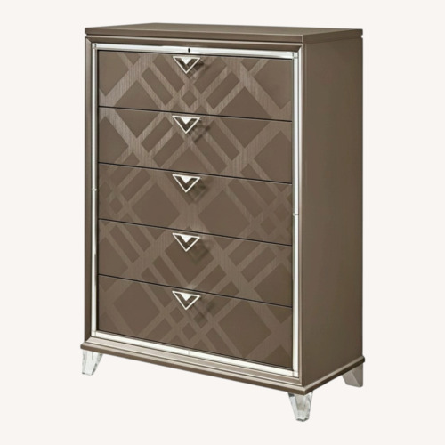 Used ACME Dark Brown Wood Dresser for sale on AptDeco
