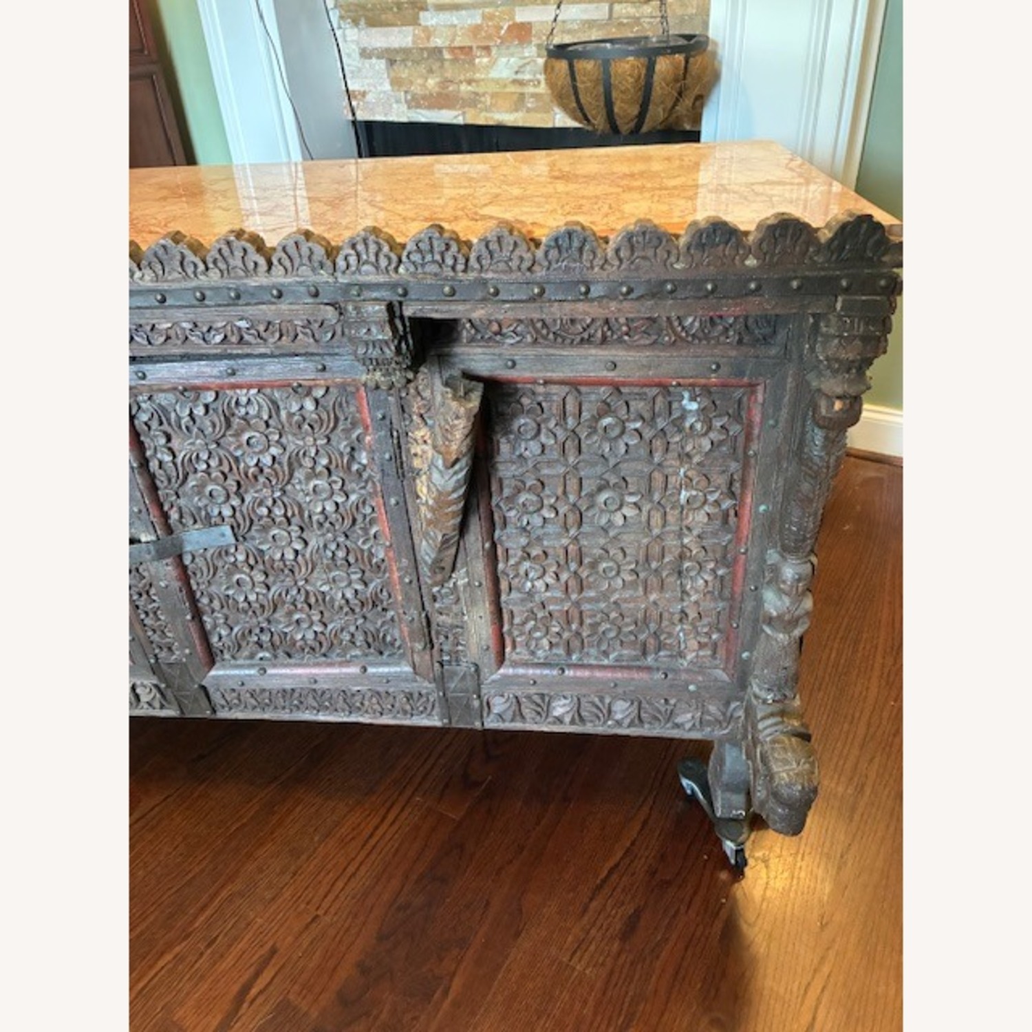 Vintage/Antique Finds Dark Brown Wood Sideboard - image-8
