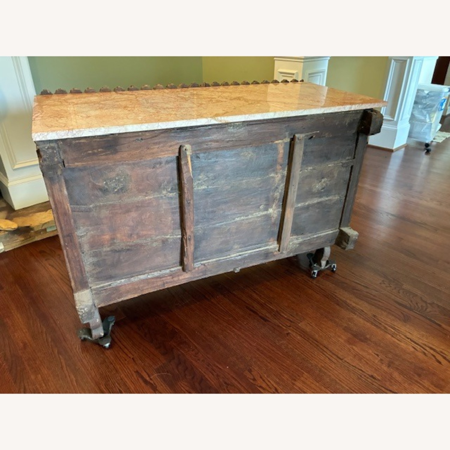Vintage/Antique Finds Dark Brown Wood Sideboard - image-2