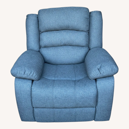 Used Light Gray Fabric Recliner for sale on AptDeco