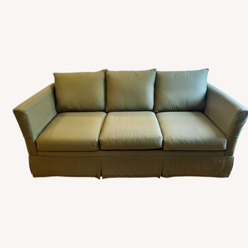 Used Jensen-Lewis Green Fabric Sleeper Sofa for sale on AptDeco