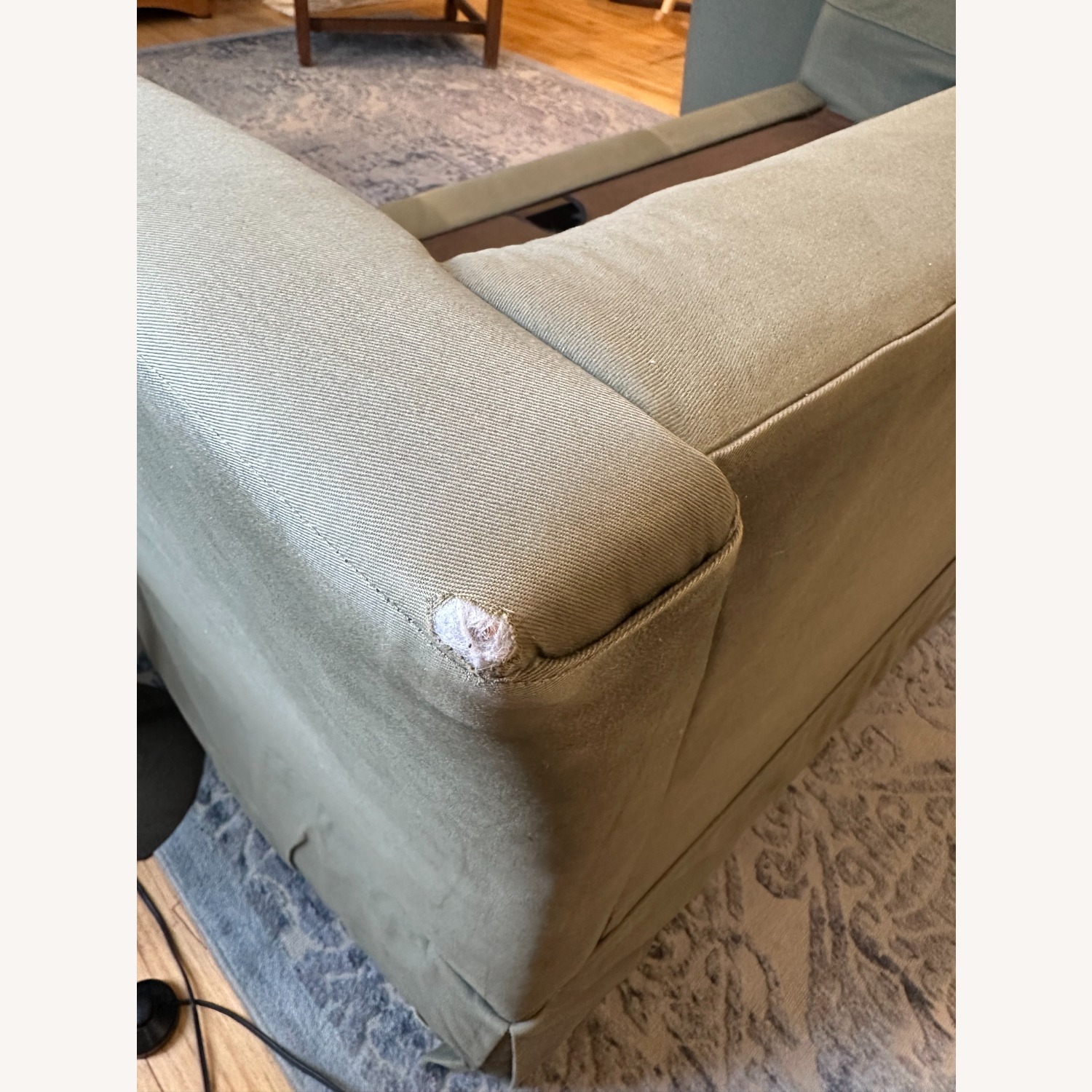 Jensen-Lewis Green Fabric Sleeper Sofa - image-6