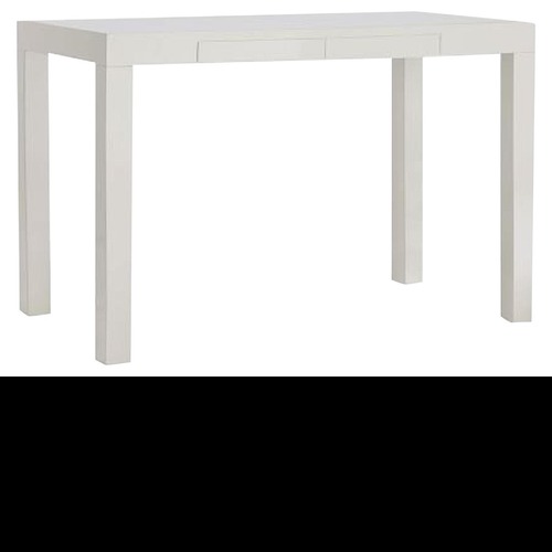 Used West Elm Parsons Desk in White for sale on AptDeco