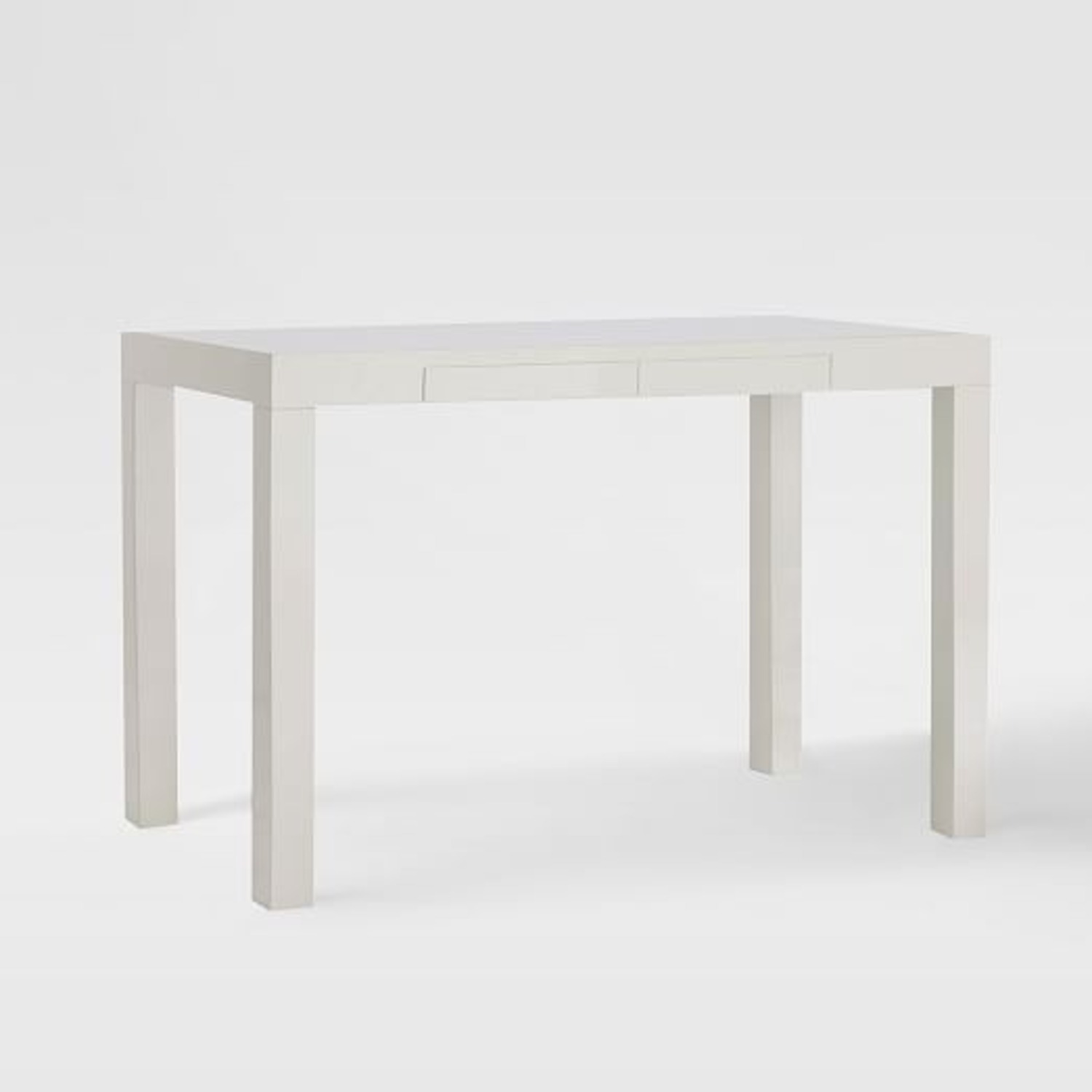 West Elm Parsons Desk in White - image-4