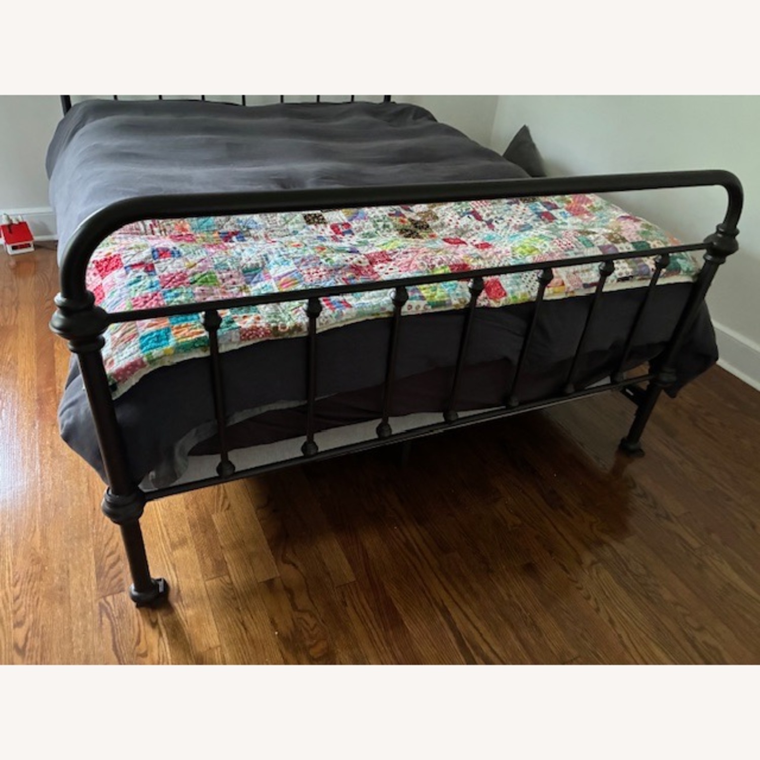 Birch Lane Niles Black Metal Queen Bed - image-3