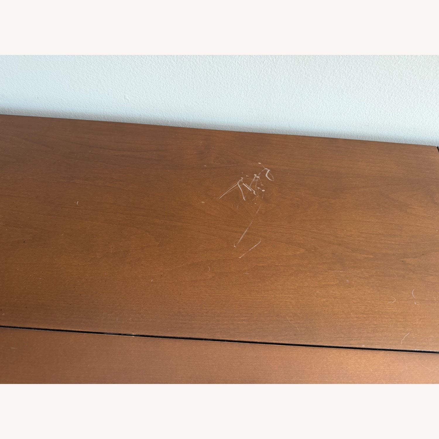 Crate & Barrel Wood Desk - image-7