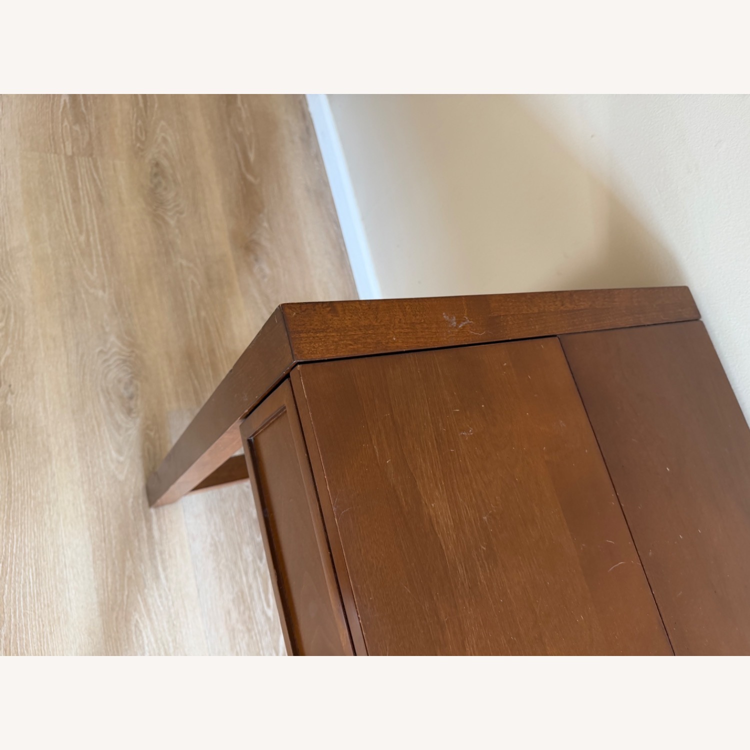 Crate & Barrel Wood Desk - image-6