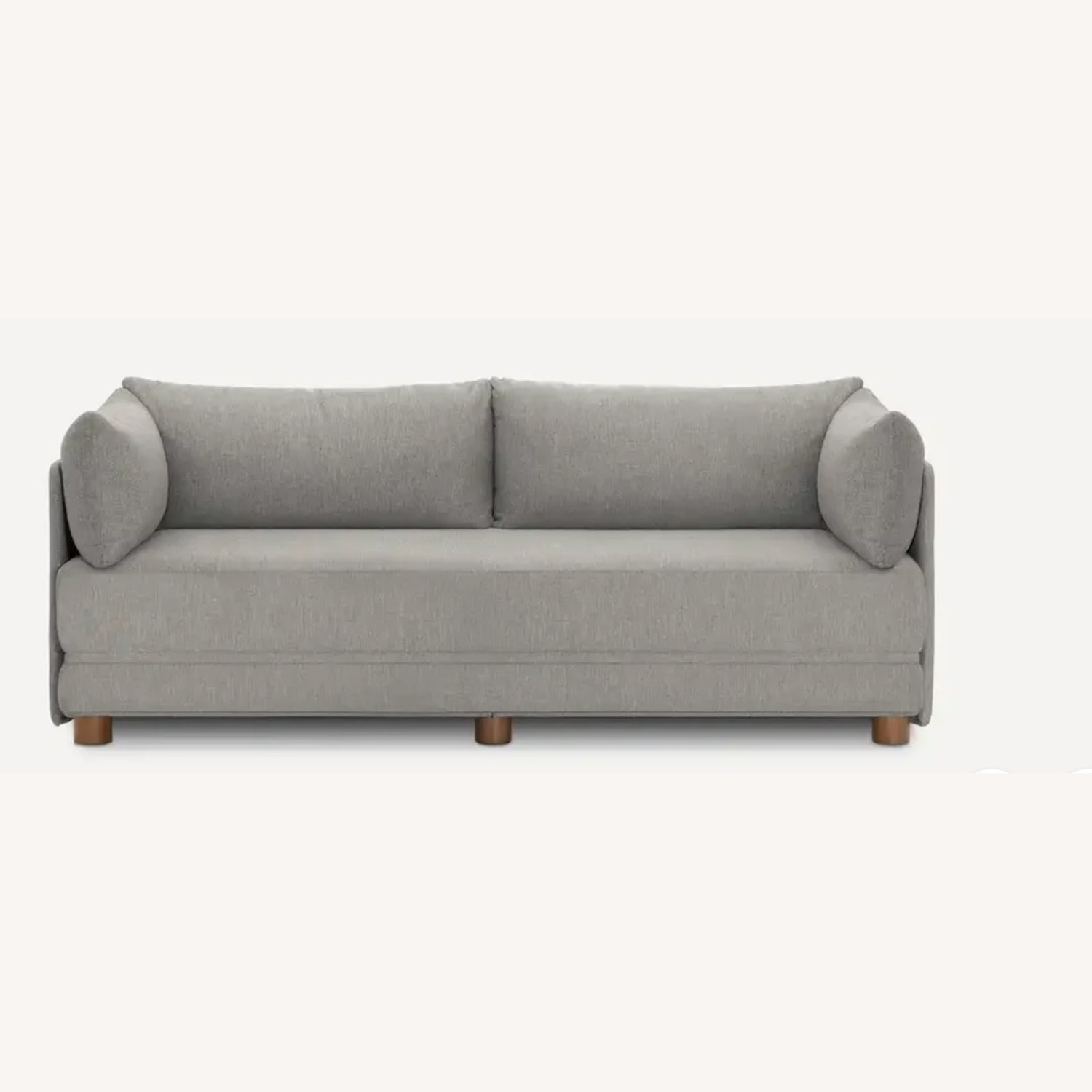Burrow Shift Light Gray Fabric Sleeper Sofa - image-5