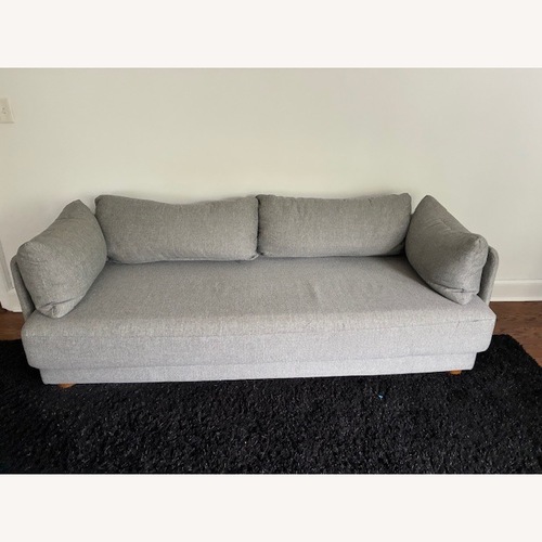 Used Burrow Shift Light Gray Fabric Sleeper Sofa for sale on AptDeco