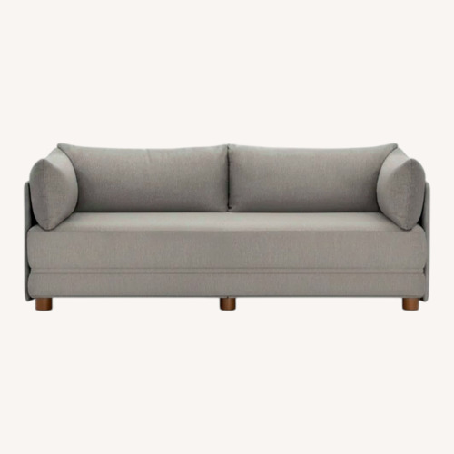 Used Burrow Shift Light Gray Fabric Sleeper Sofa for sale on AptDeco