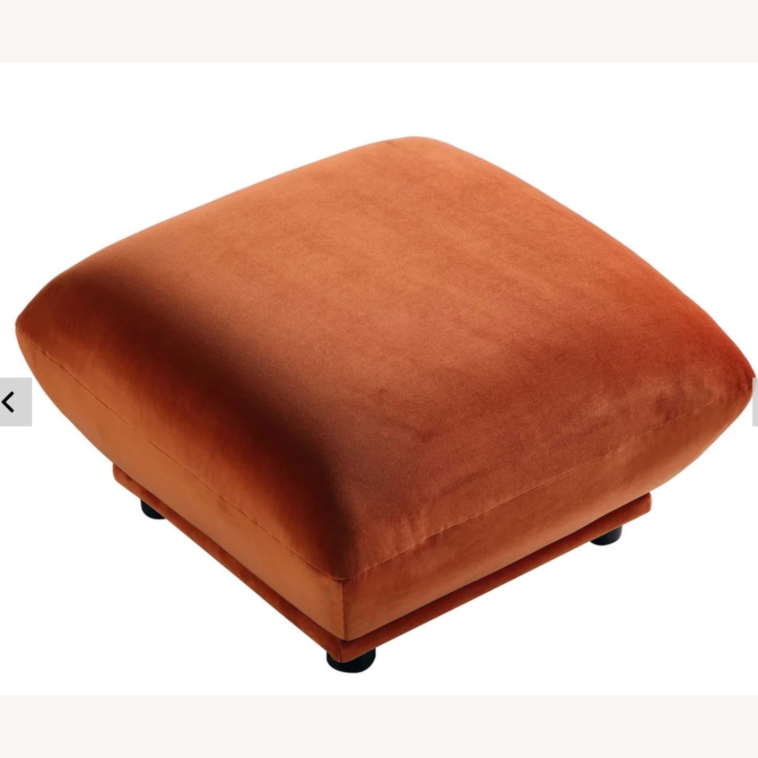 Gianni Orange Velvet 3+ Seater Sofa - image-6