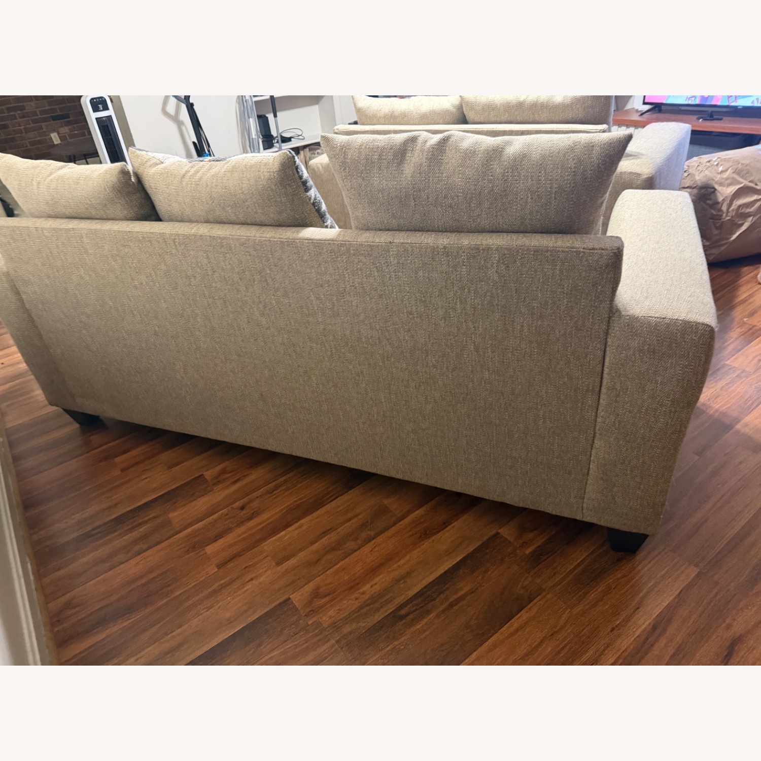 Ashley Furniture Light Brown 3+ Seater Sofa - image-8