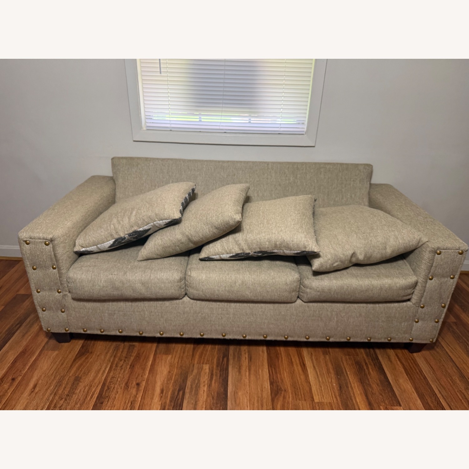Ashley Furniture Light Brown 3+ Seater Sofa - image-3