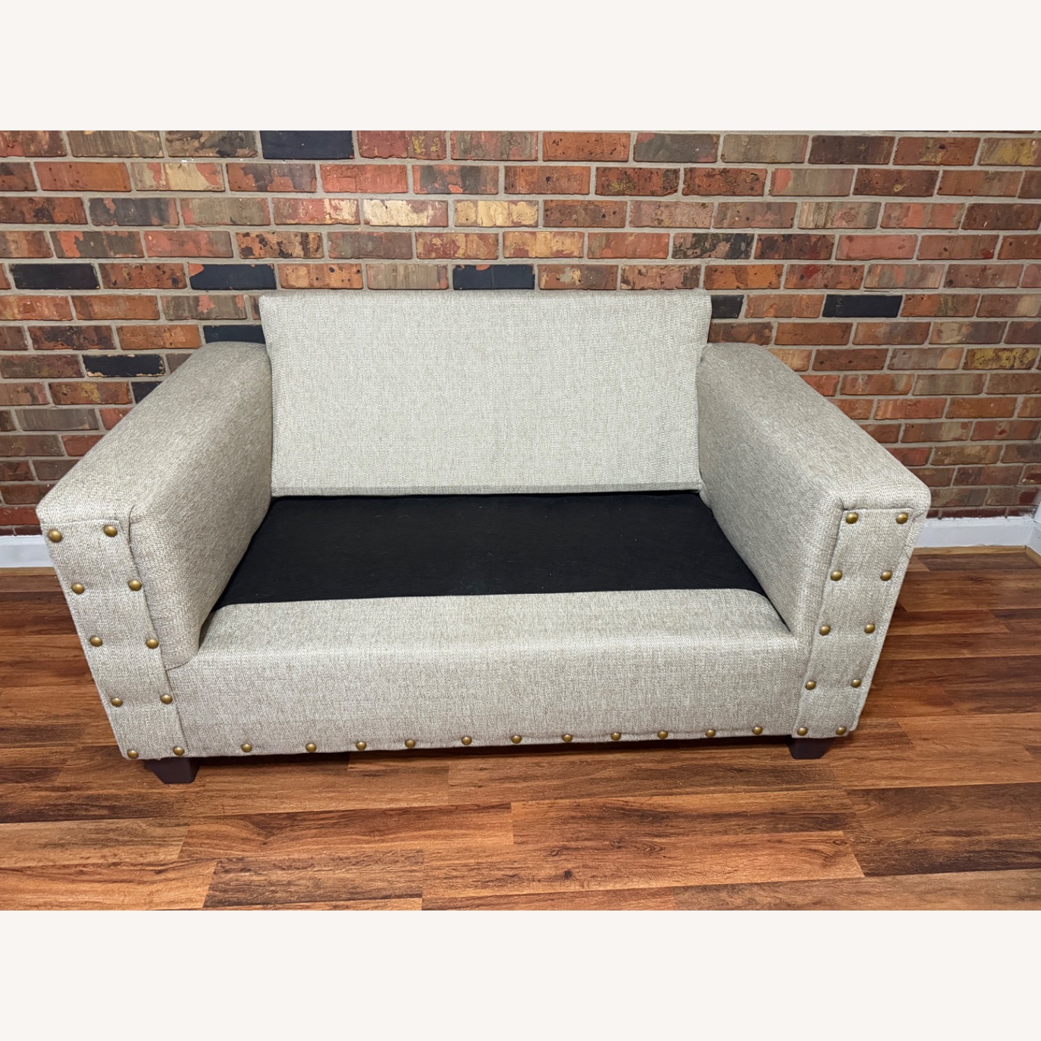Ashley Furniture Light Brown Fabric 2 Seater Sofa - image-5