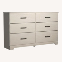 Ashley Furniture Stelsie White Wood Dresser