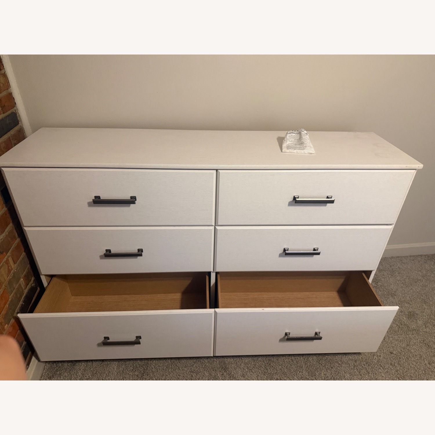 Ashley Furniture Stelsie White Wood Dresser - image-2