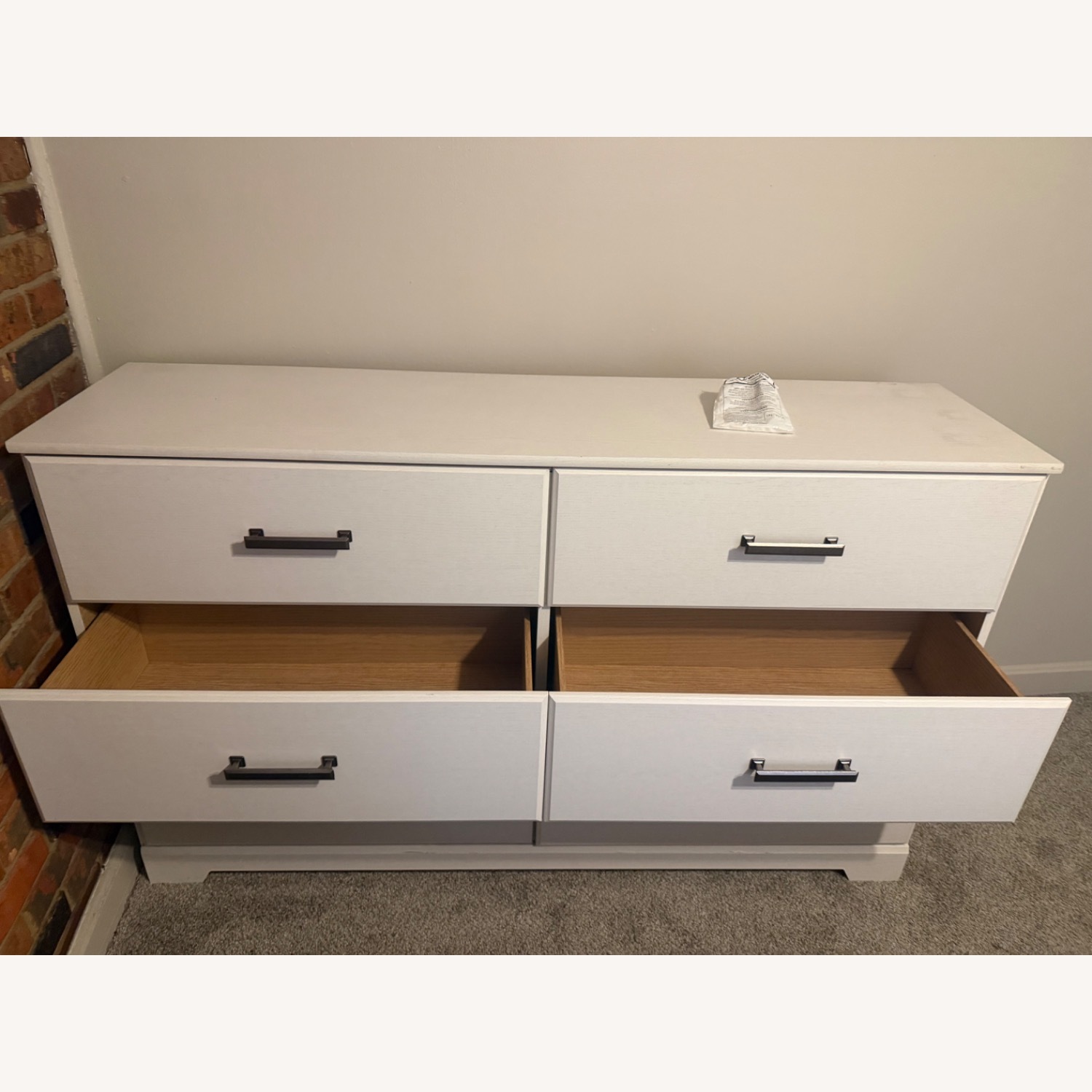 Ashley Furniture Stelsie White Wood Dresser - image-3
