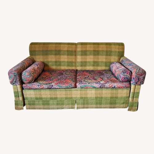 Used Plaid Sleeper Sofa (est. 1930-50) for sale on AptDeco