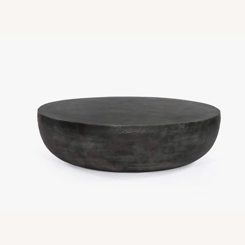 Used Four Hands Basil Dark Gray Coffee Table for sale on AptDeco