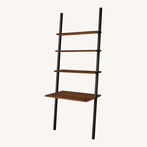 Used Room & Board Dark Brown Wood Desk for sale on AptDeco