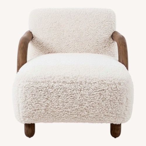 Used Four Hands Aniston Chaise White Chaise Lounge for sale on AptDeco